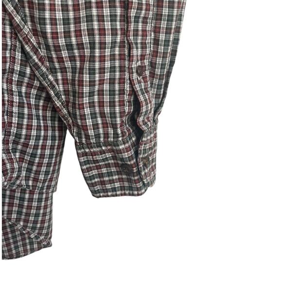 Gant Autumn Oxford Mens Shirt XL Plaid Muted Tone Cotton Button Up Office Casual - Picture 5 of 13